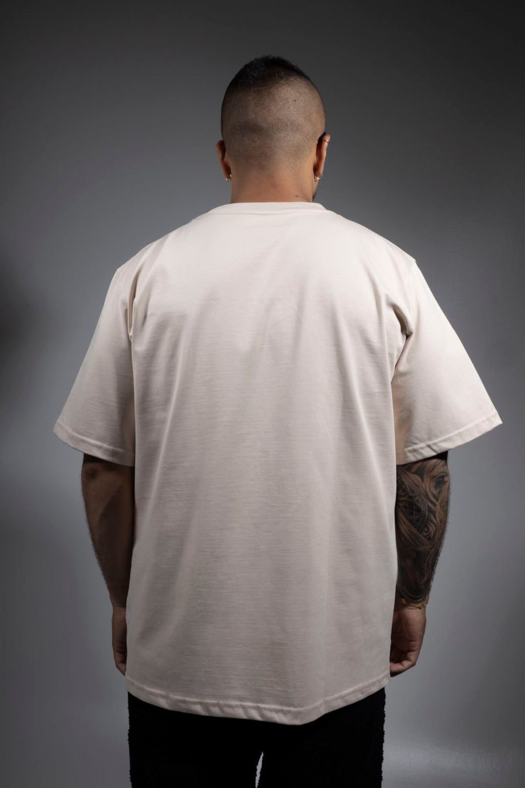 Camiseta Algodón Platinum 330 gr Semi-Oversize
