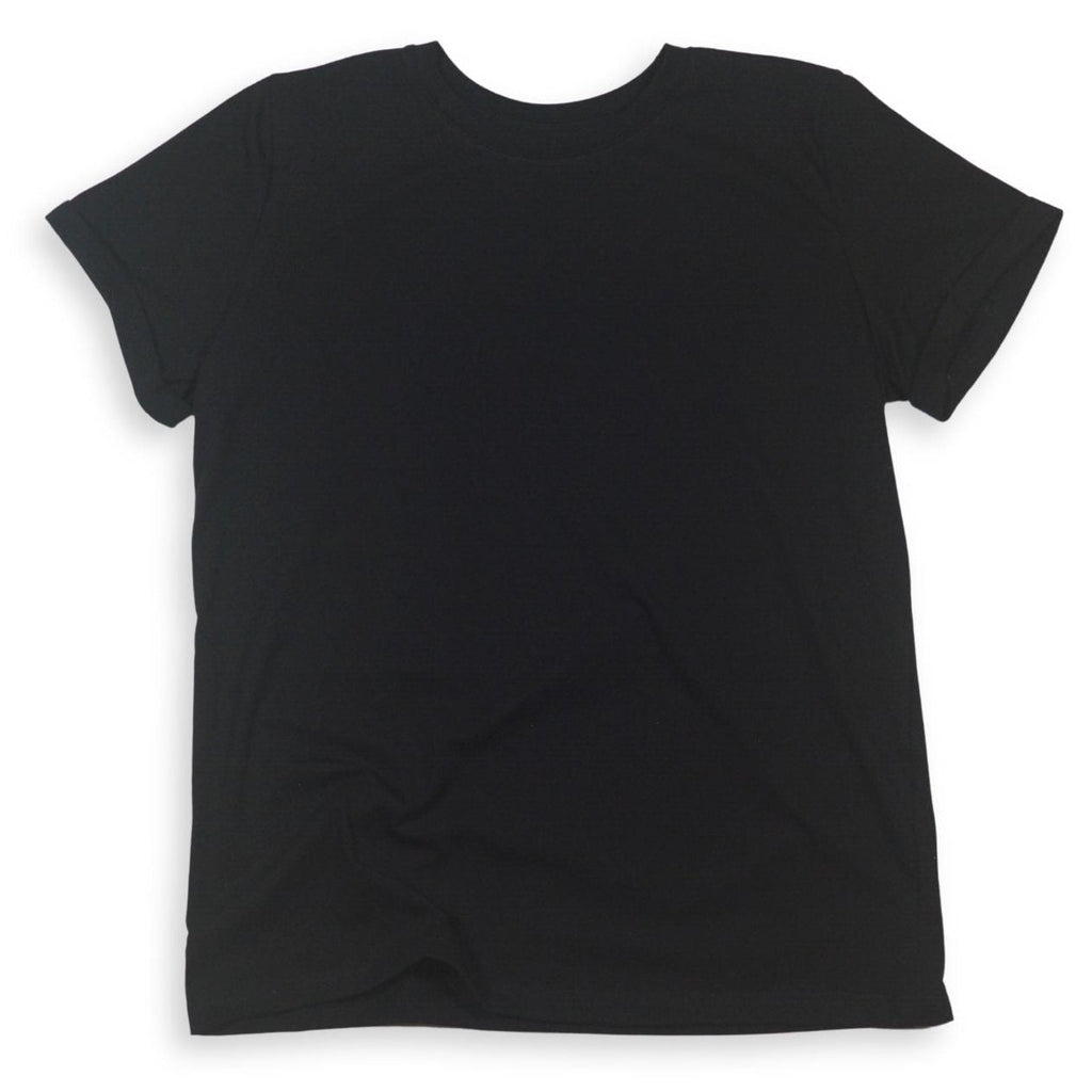 Blusa Básica Dama Tela Fría Negra