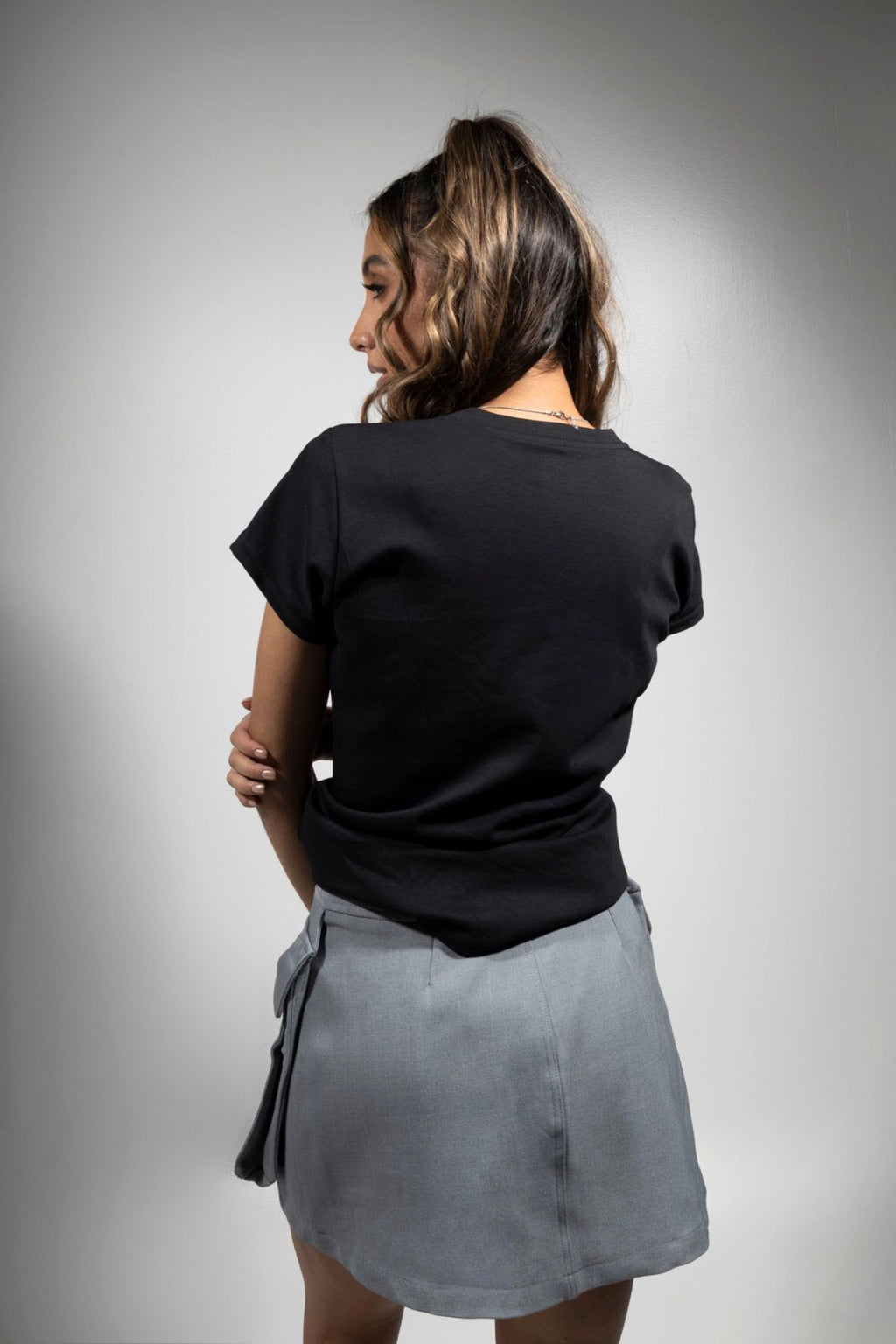 Blusa Qatar Mujer Negro