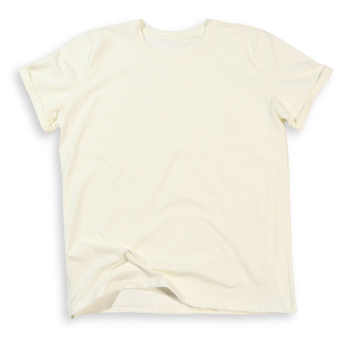 Blusa Básica Dama Tela Fría Crudo