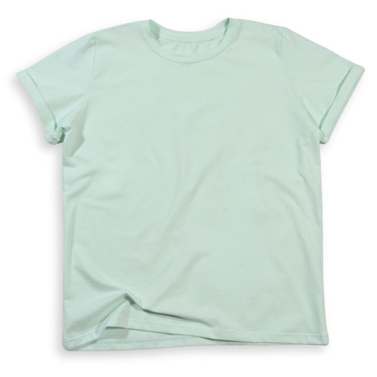 Blusa Básica Dama Tela Fría Verde Menta