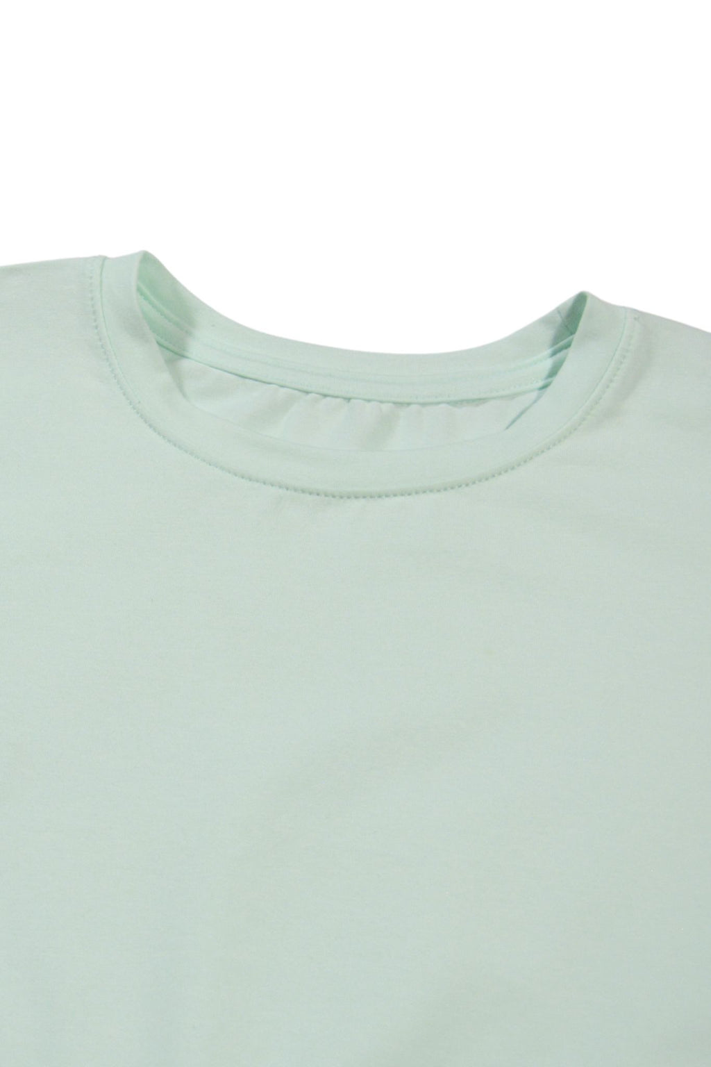 Blusa Básica Dama Tela Fría Verde Menta