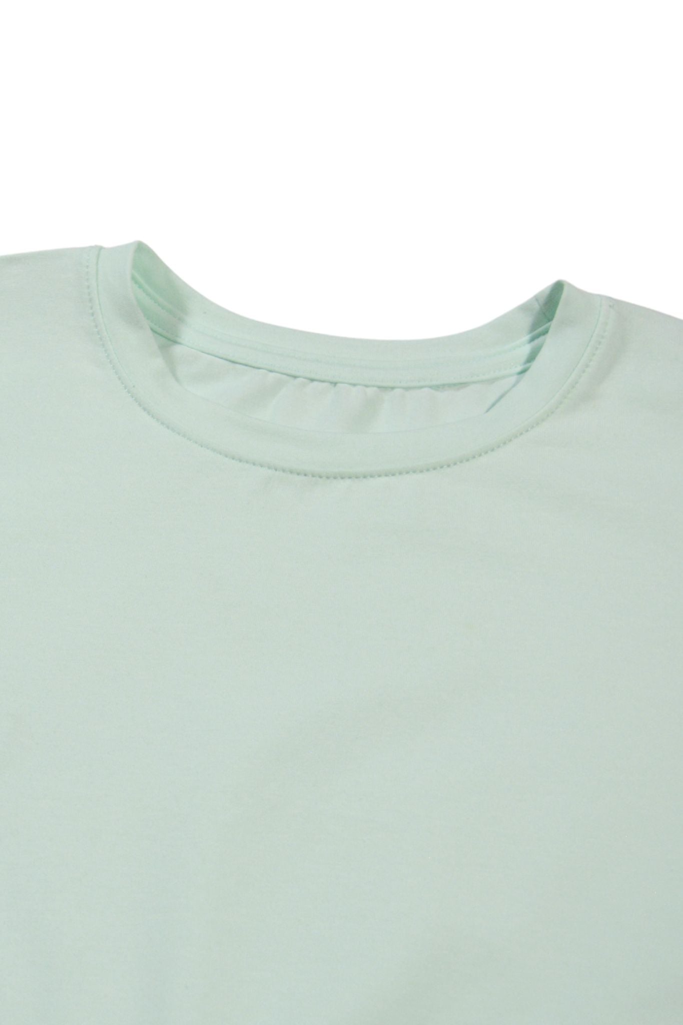 Blusa Básica Dama Tela Fría Verde Menta