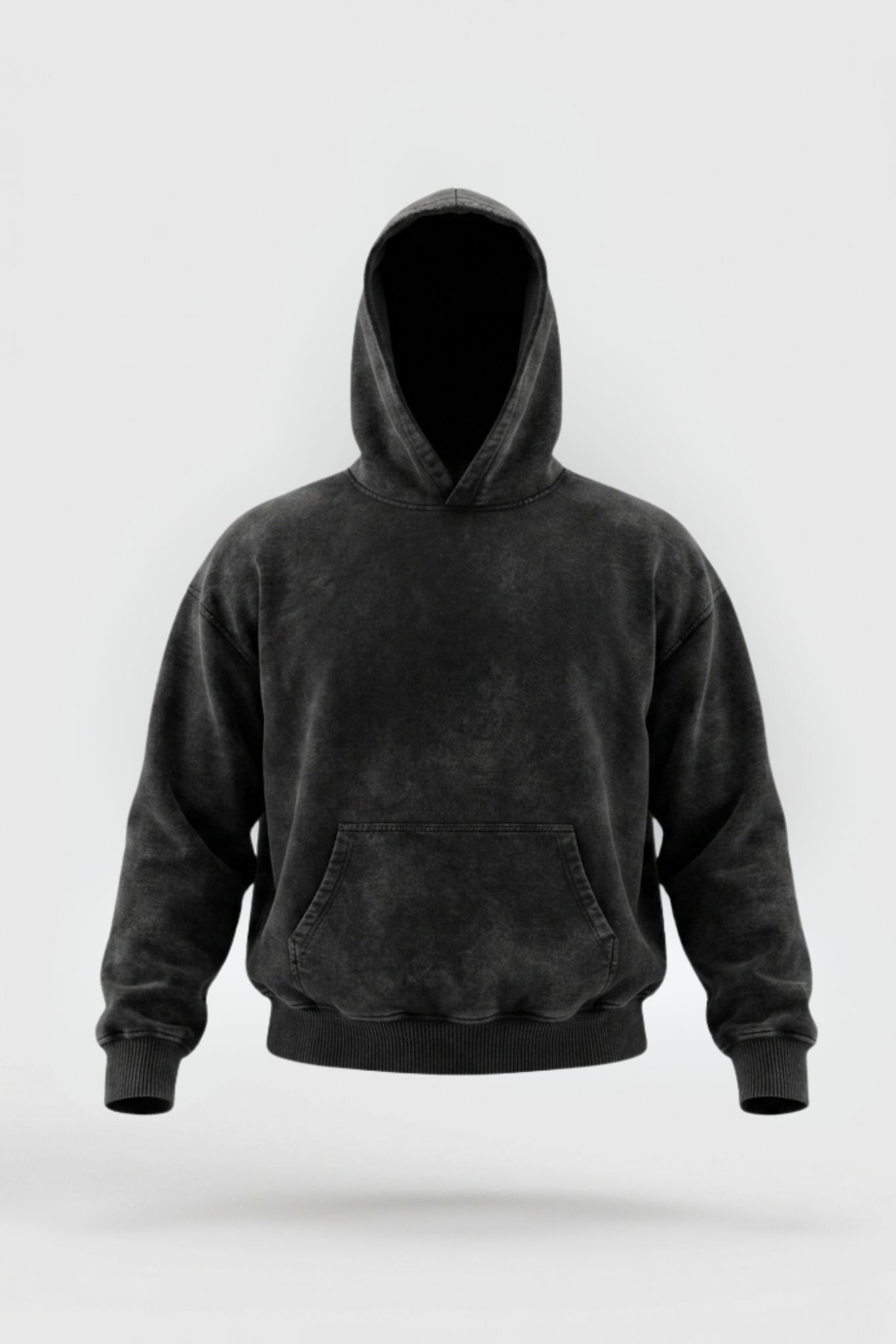 Buzo Acid Wash con Chompa