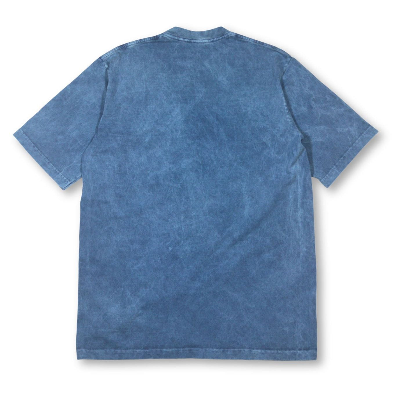 Camiseta Acid Wash Oversize Azul Claro