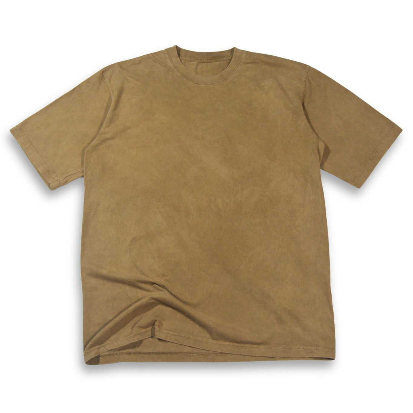 Camiseta Acid Wash Oversize Cafe Pardo