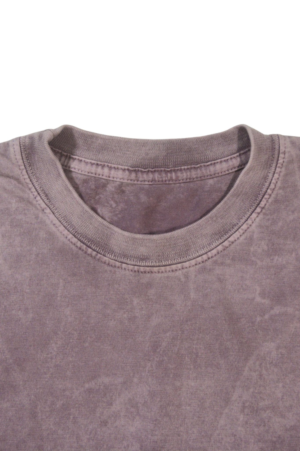 Camiseta Acid Wash Oversize Morado