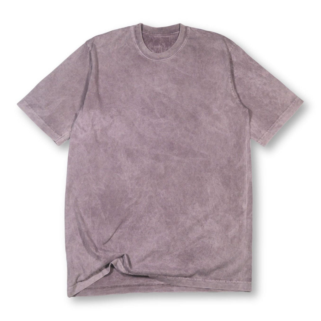 Camiseta Acid Wash Oversize Morado