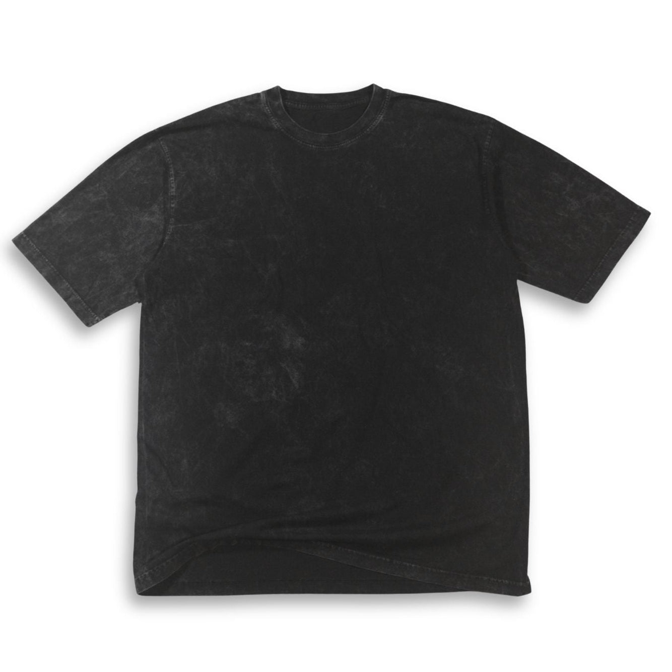 Camiseta Acid Wash Oversize Negro