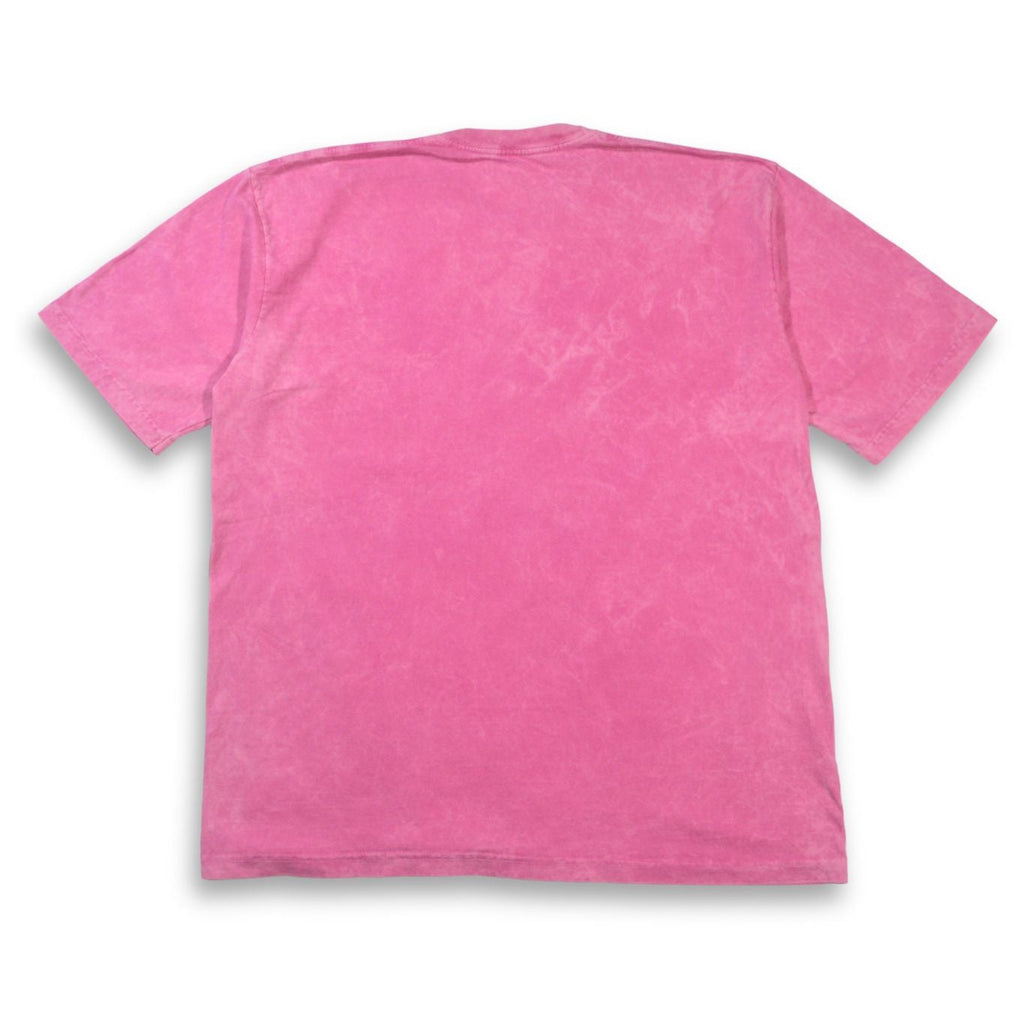Camiseta Acid Wash Oversize Rosado