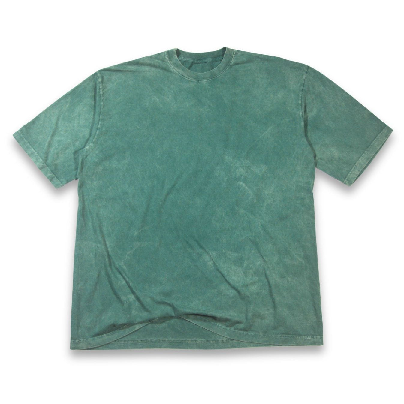 Camiseta Acid Wash Oversize Verde