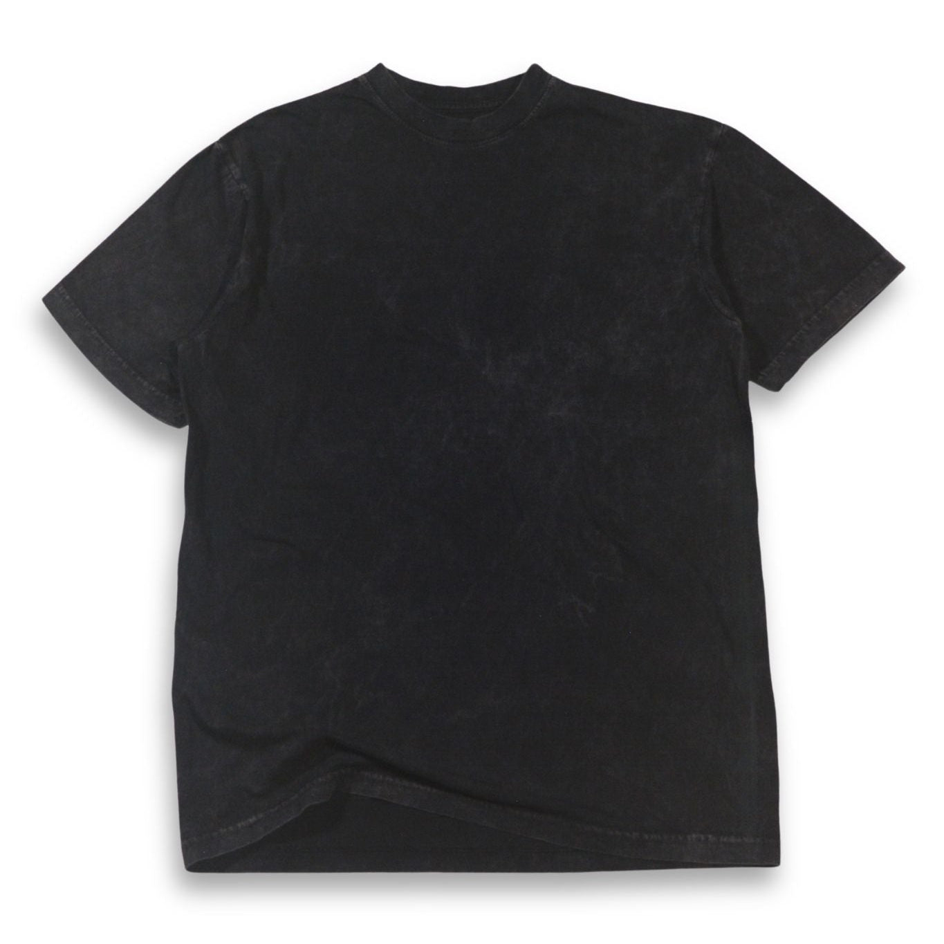 Camiseta Acid Wash Regular Fit Negra