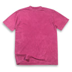 Camiseta Acid Wash Regular Fit Rosado