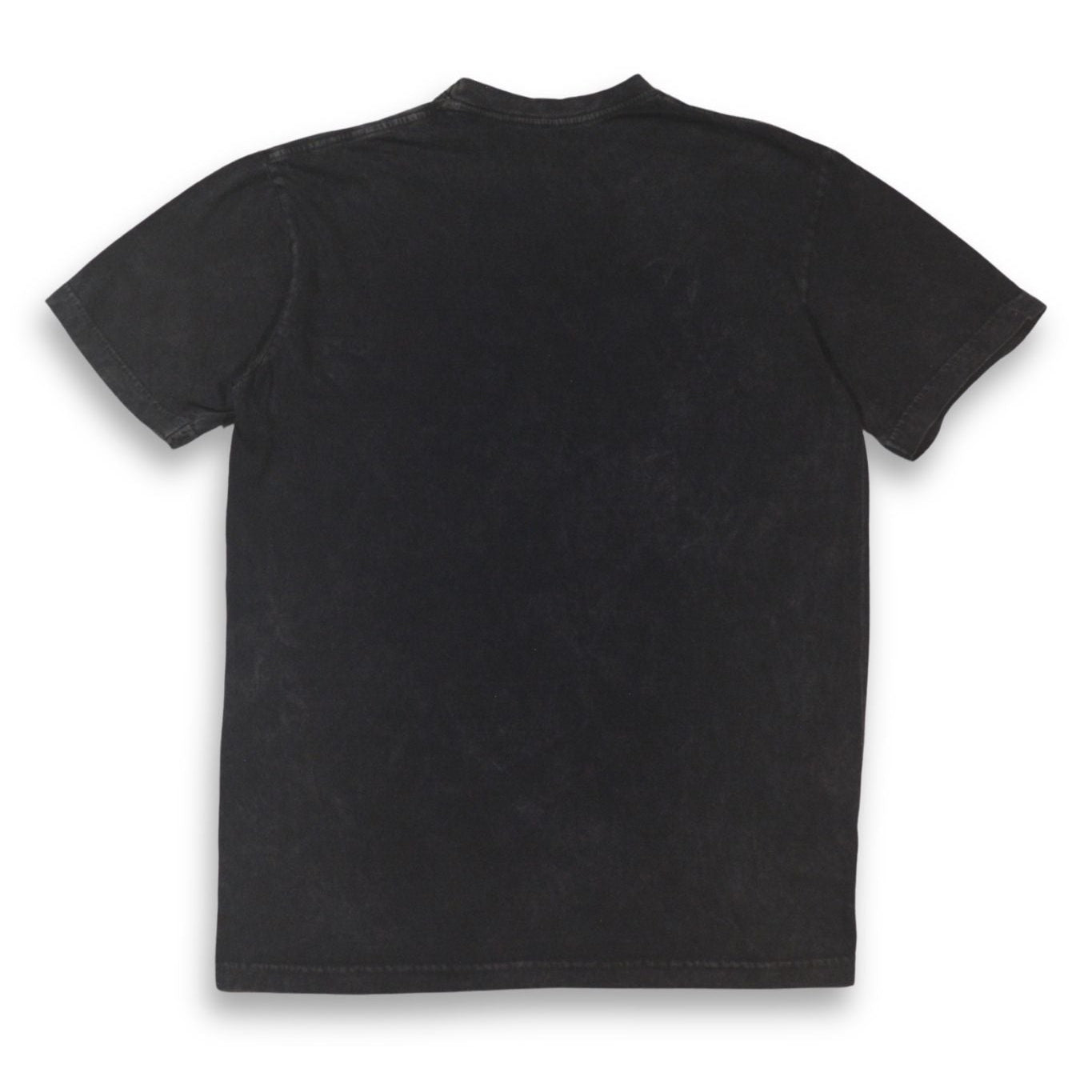 Camiseta Acid Wash Regular Fit Negra