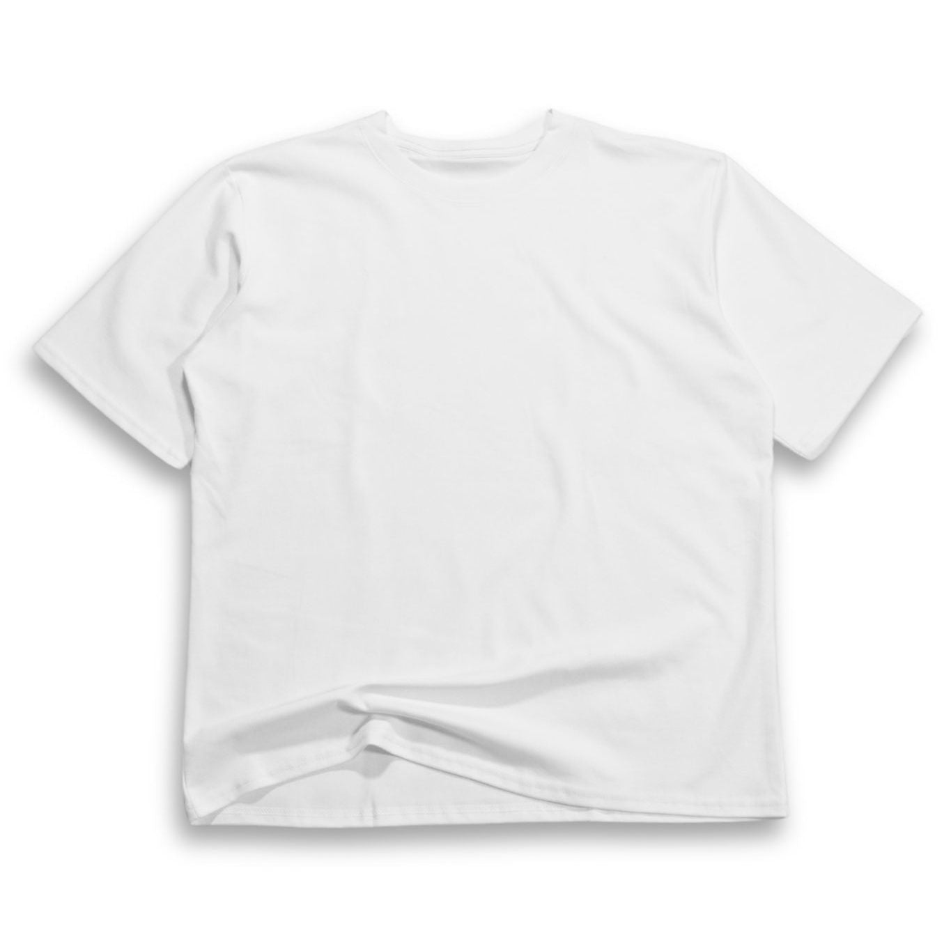Camiseta Qatar Semi Oversize Blanca
