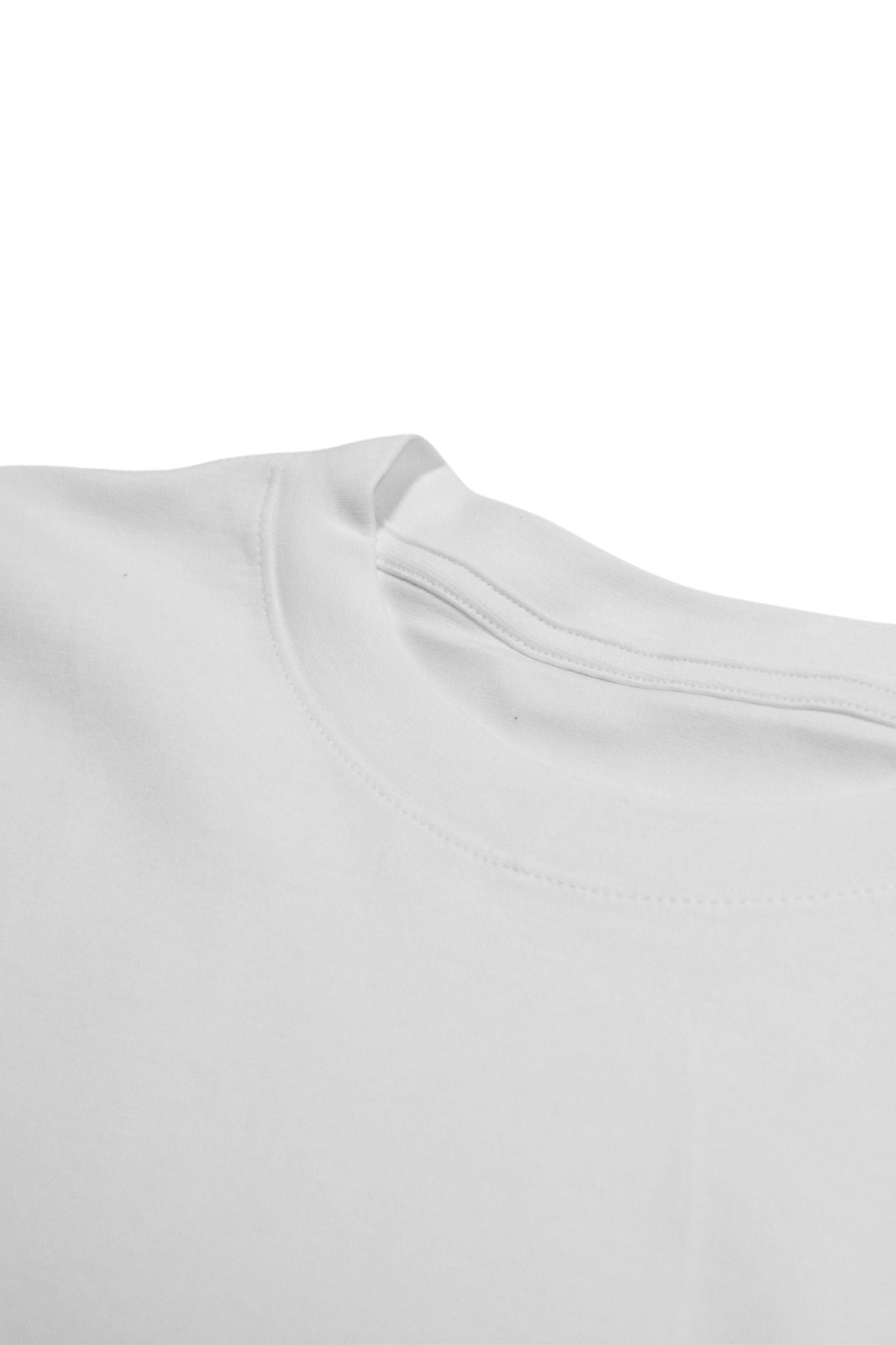 Camiseta Qatar Semi Oversize Blanca