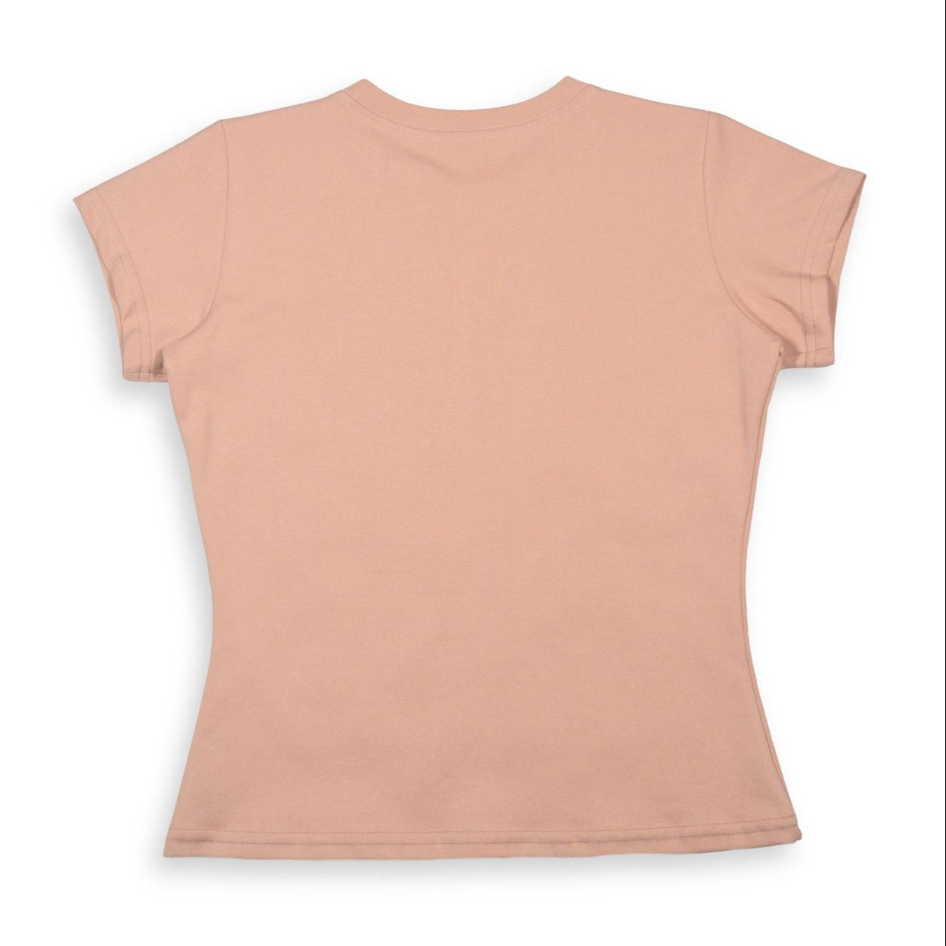 Camiseta Básica Mujer Rosado Nude