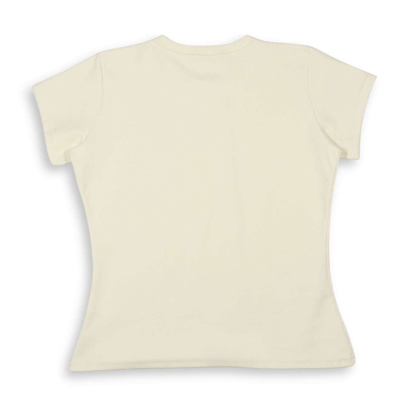 Camiseta Básica Mujer Vainilla