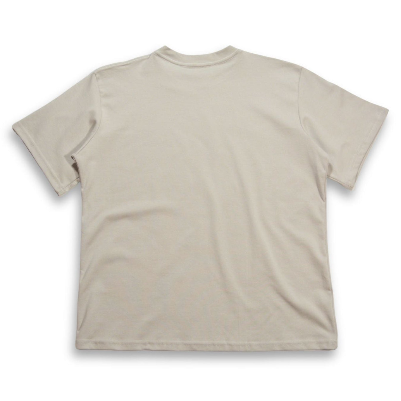 Camiseta Básica Alto Gramaje Semi Oversize Gris claro