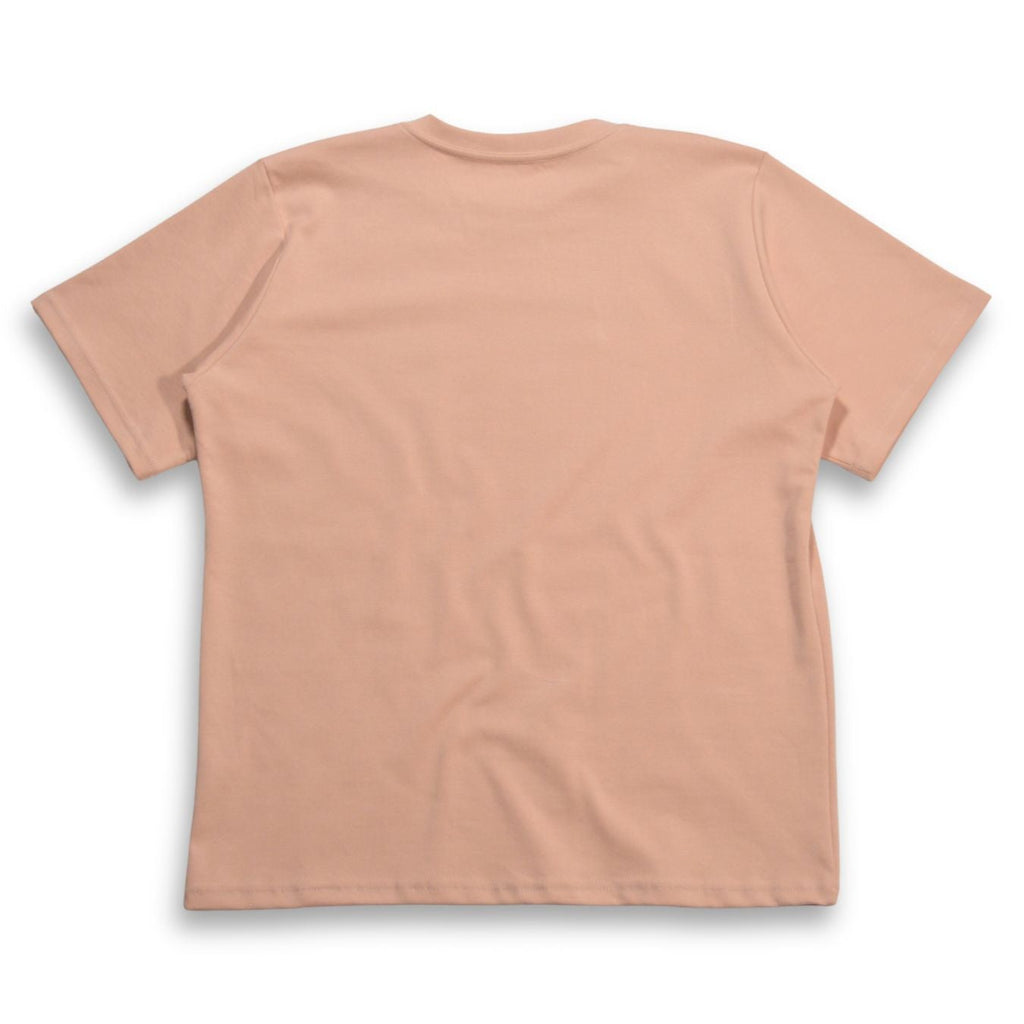 Camiseta Básica Alto Gramaje Rosado Semi Oversize