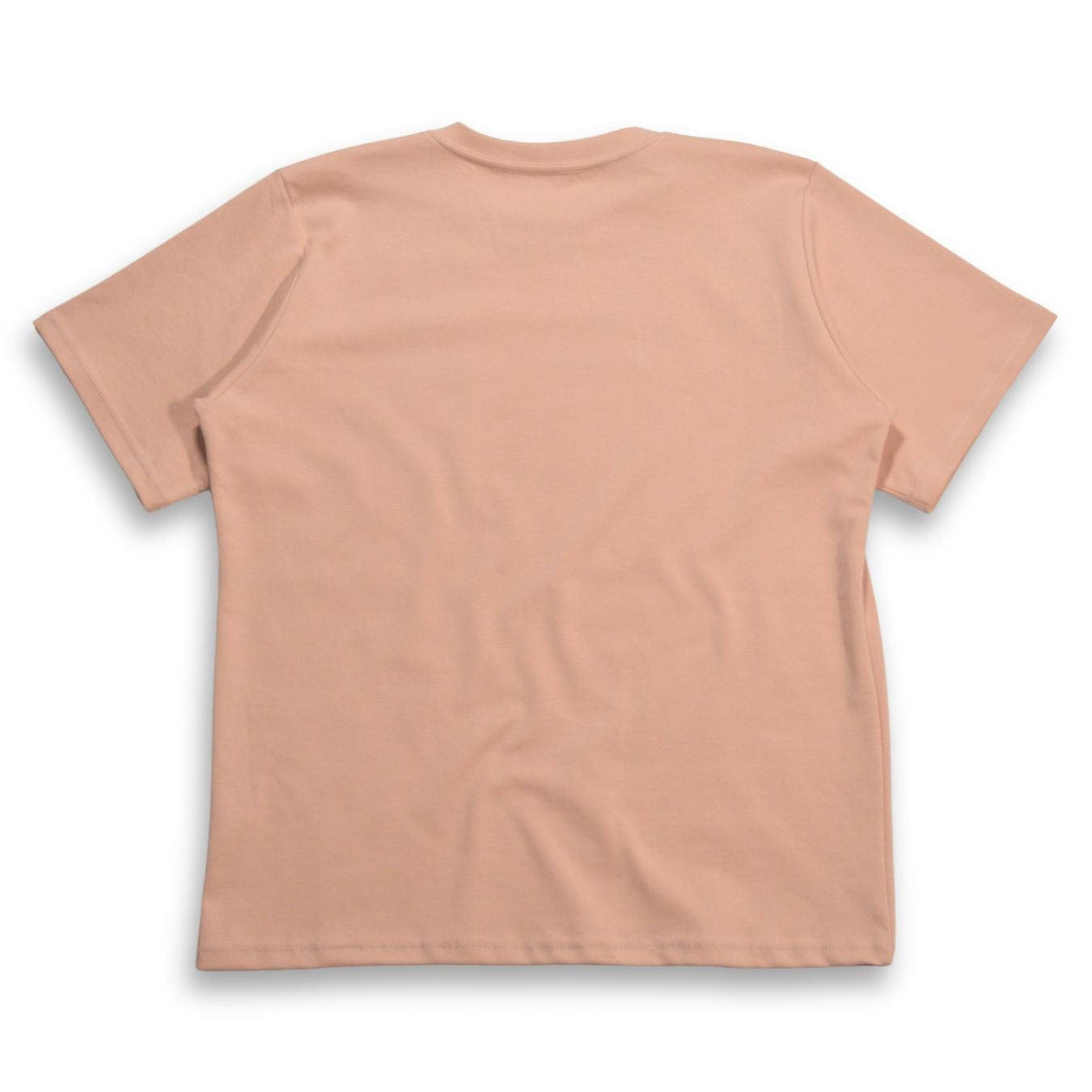 Camiseta Básica Alto Gramaje Rosado Semi Oversize