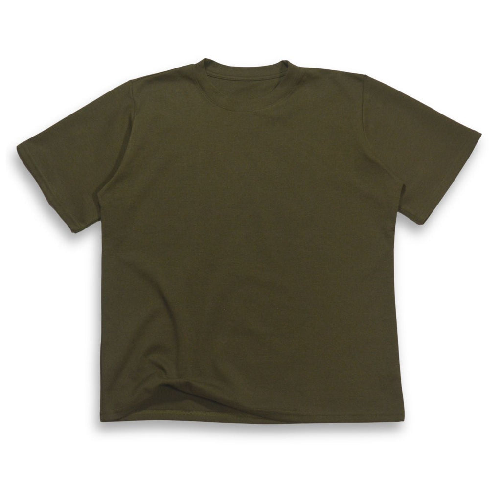 Camiseta Qatar Verde Militar Alto Gramaje