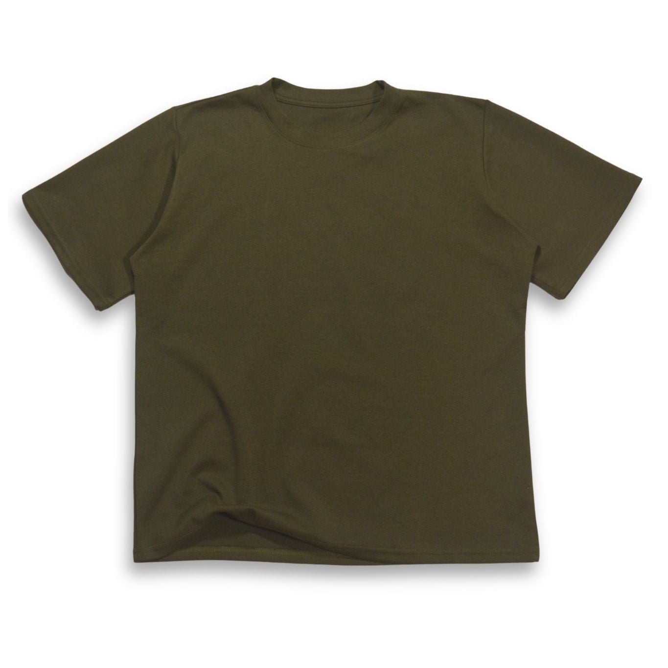 Camiseta Qatar Verde Militar Alto Gramaje