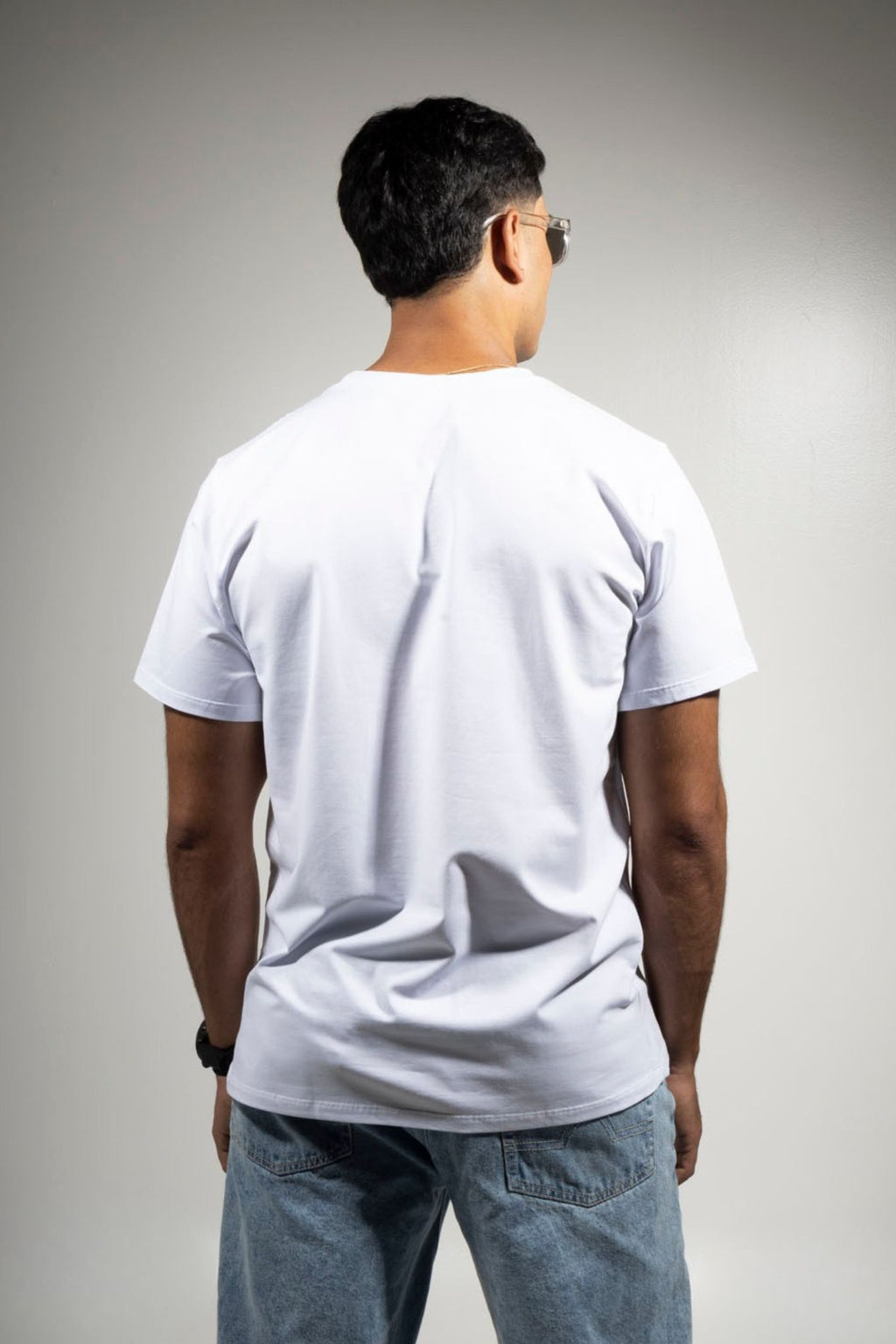 Camiseta Tela Fría Regular Fit Blanca