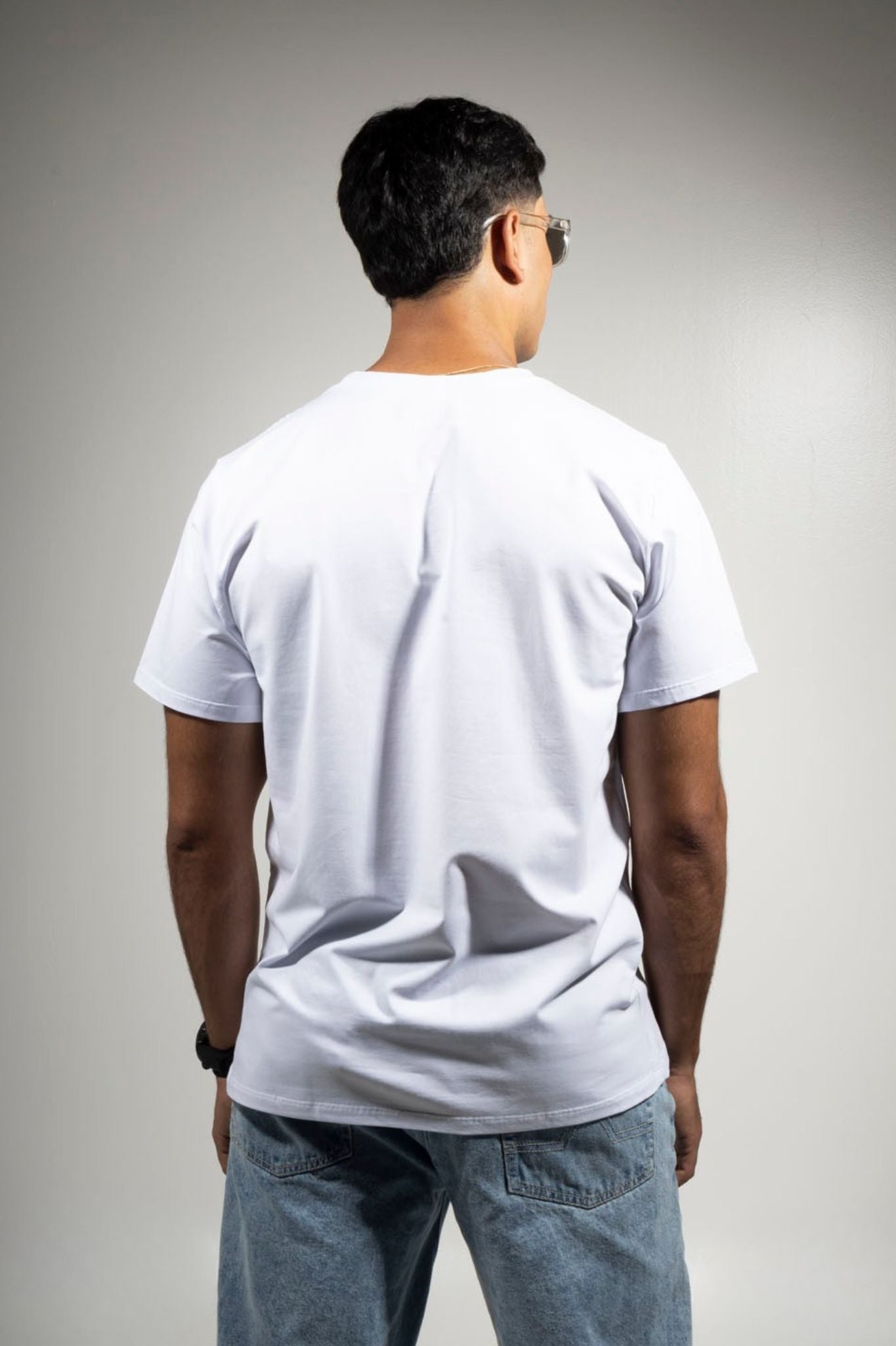 Camiseta Tela Fría Regular Fit Blanca