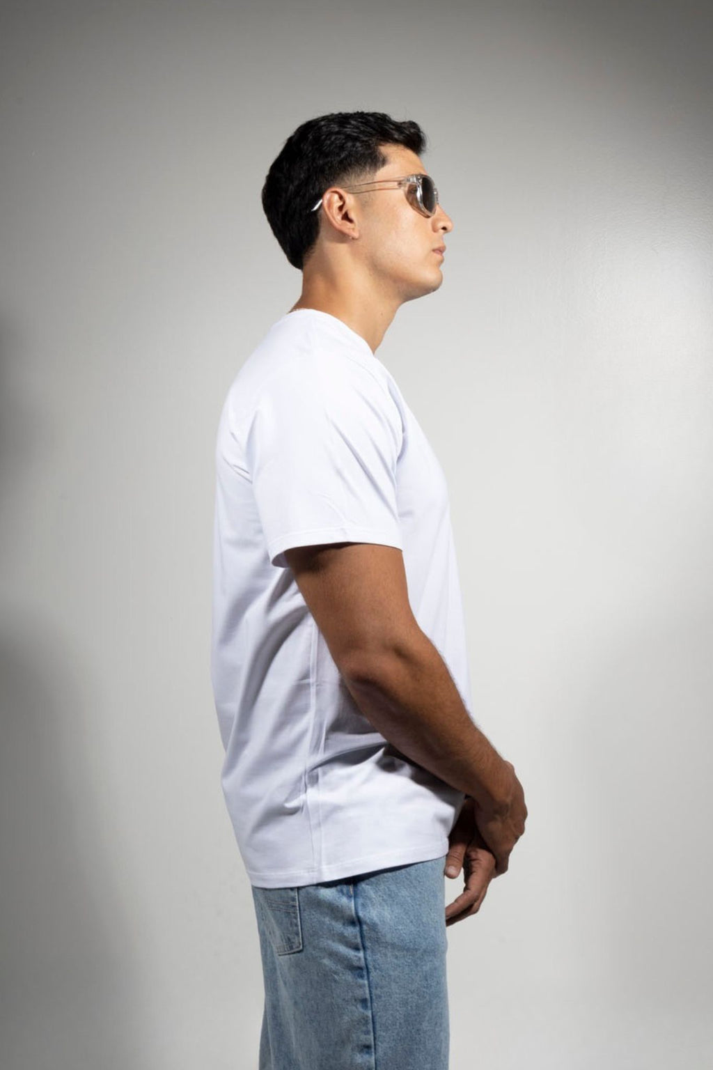 Camiseta Tela Fría Regular Fit Blanca