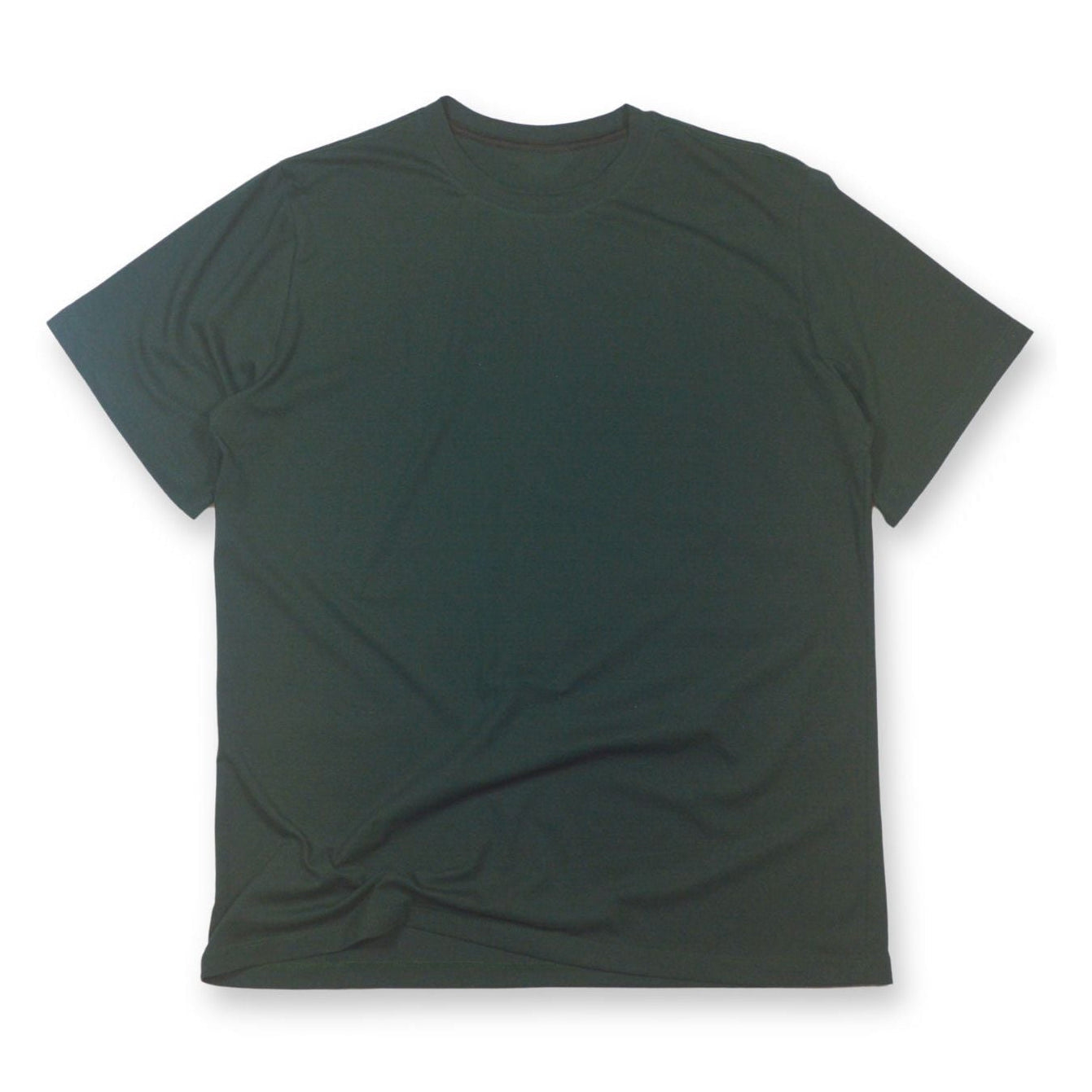 Camiseta Tela Fría Regular Fit Verde Esmeralda