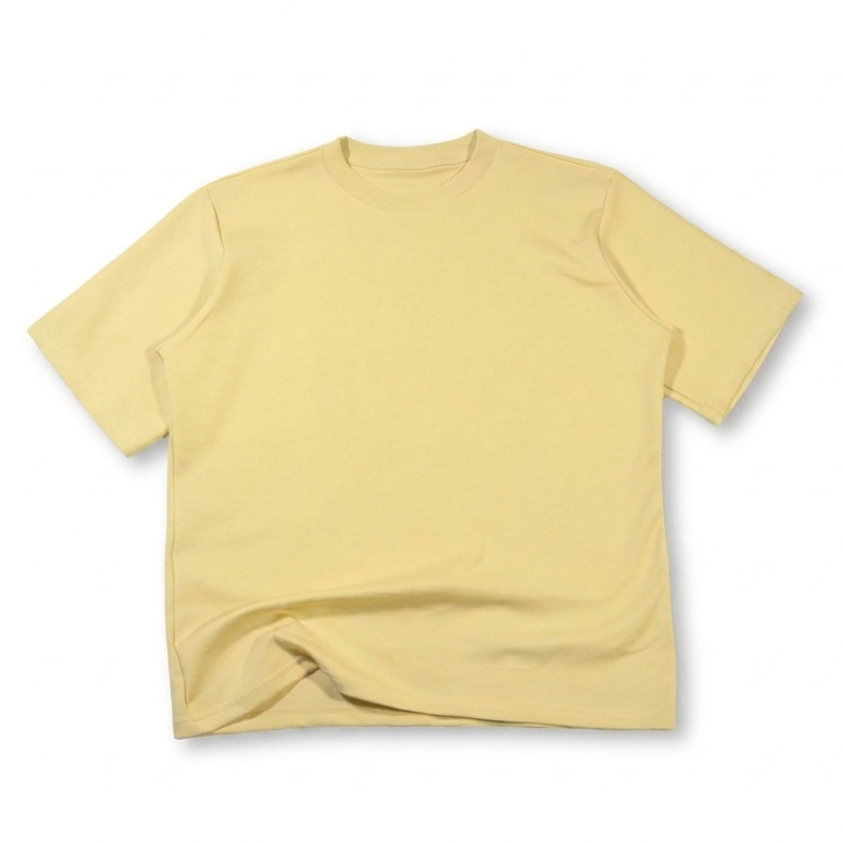 Camiseta de Alto Gramaje Amarilla