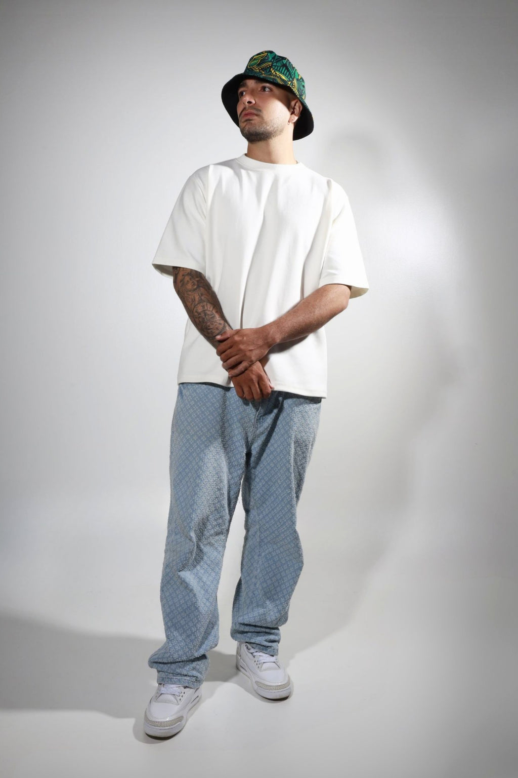 Camiseta Básica Premium Blanco Hueso