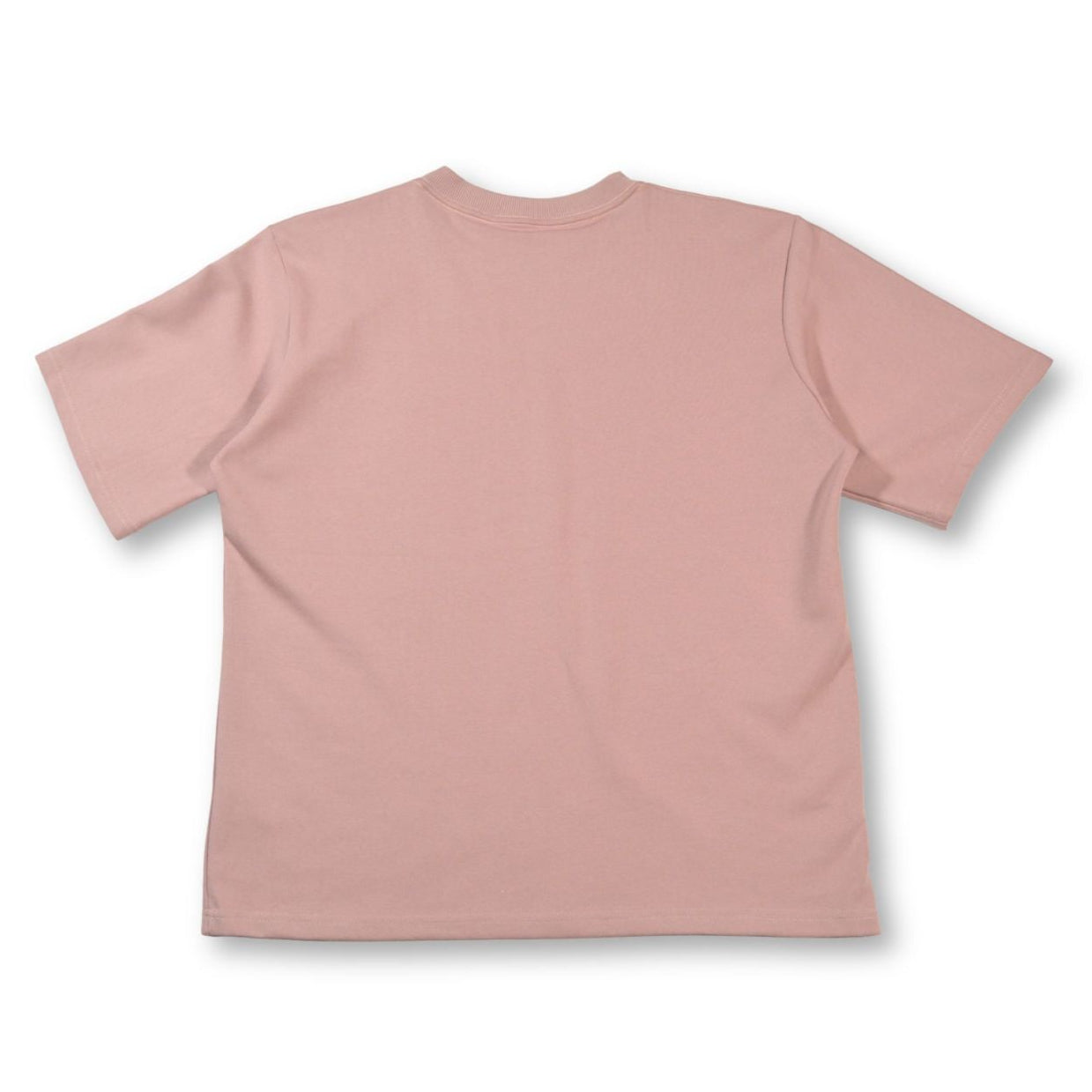 Camiseta Básica Alto Gramaje Semi Oversize Rosada