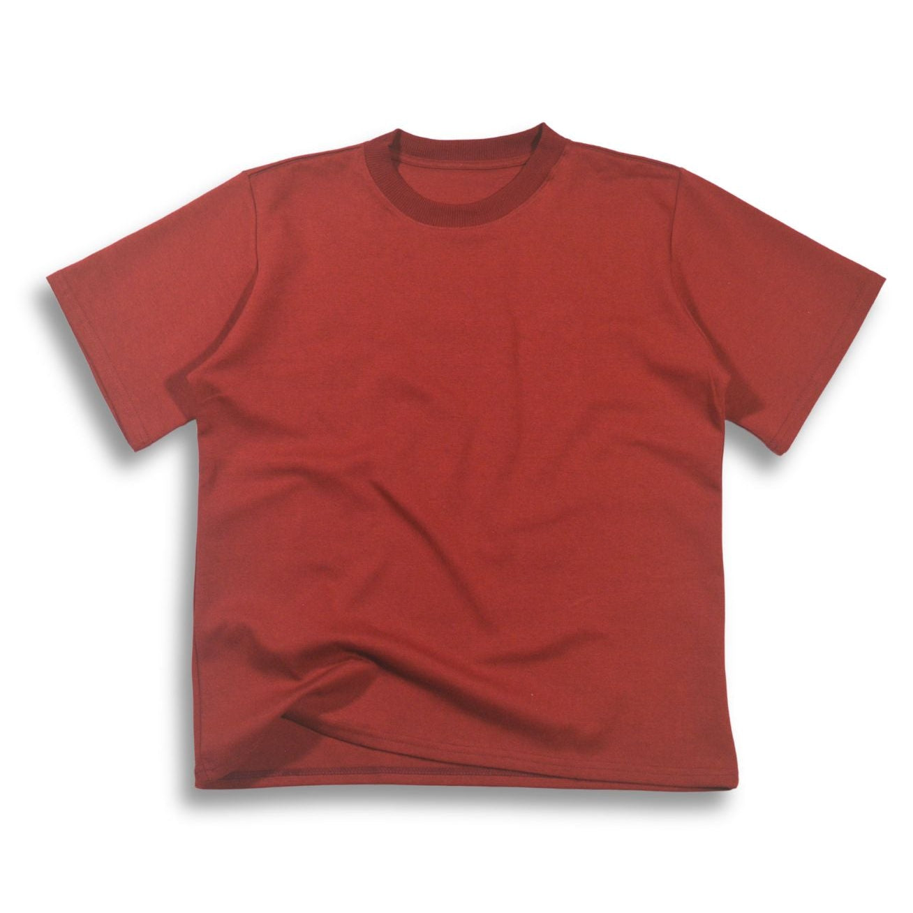 Camiseta Básica Premium Vino Tinto