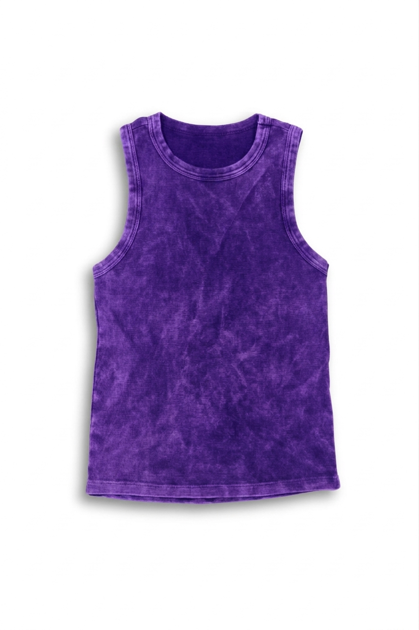 Camisilla Acid Wash Mujer Lila