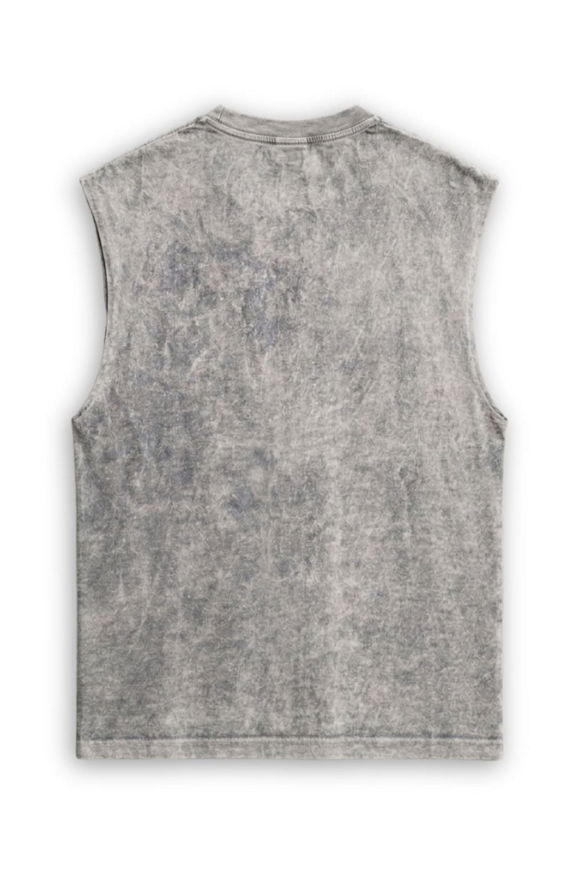 Camisilla Acid Wash Oversize Gris