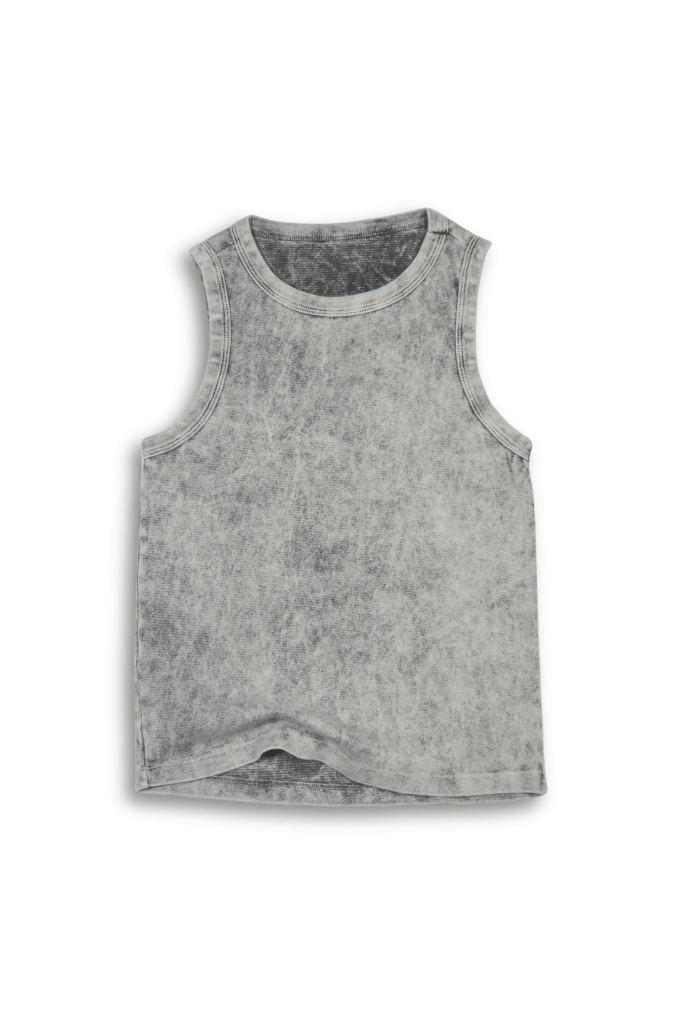 Camisilla Acid Wash Mujer Gris