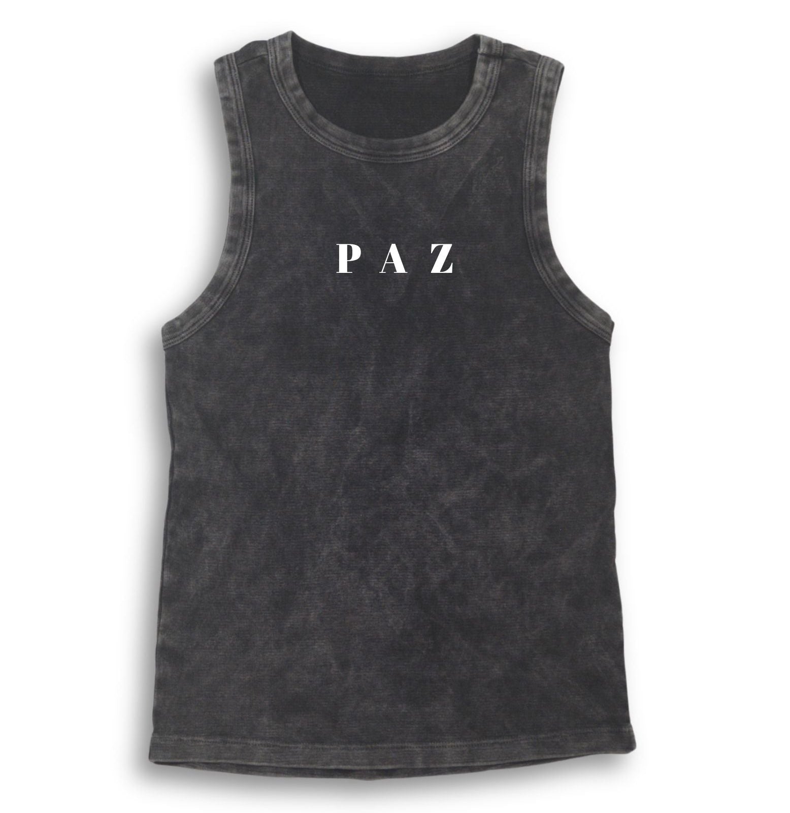 Ejemplo de Camisilla Acid Wash Personalizada