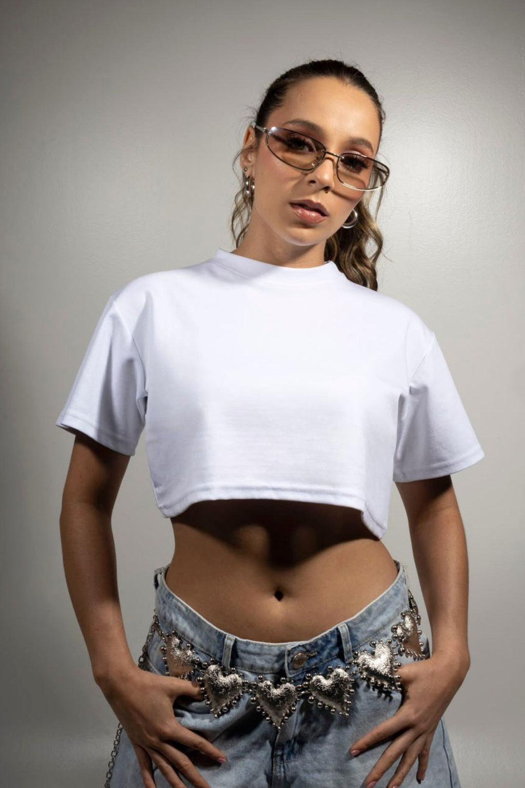 Crop Top Blanco Puro