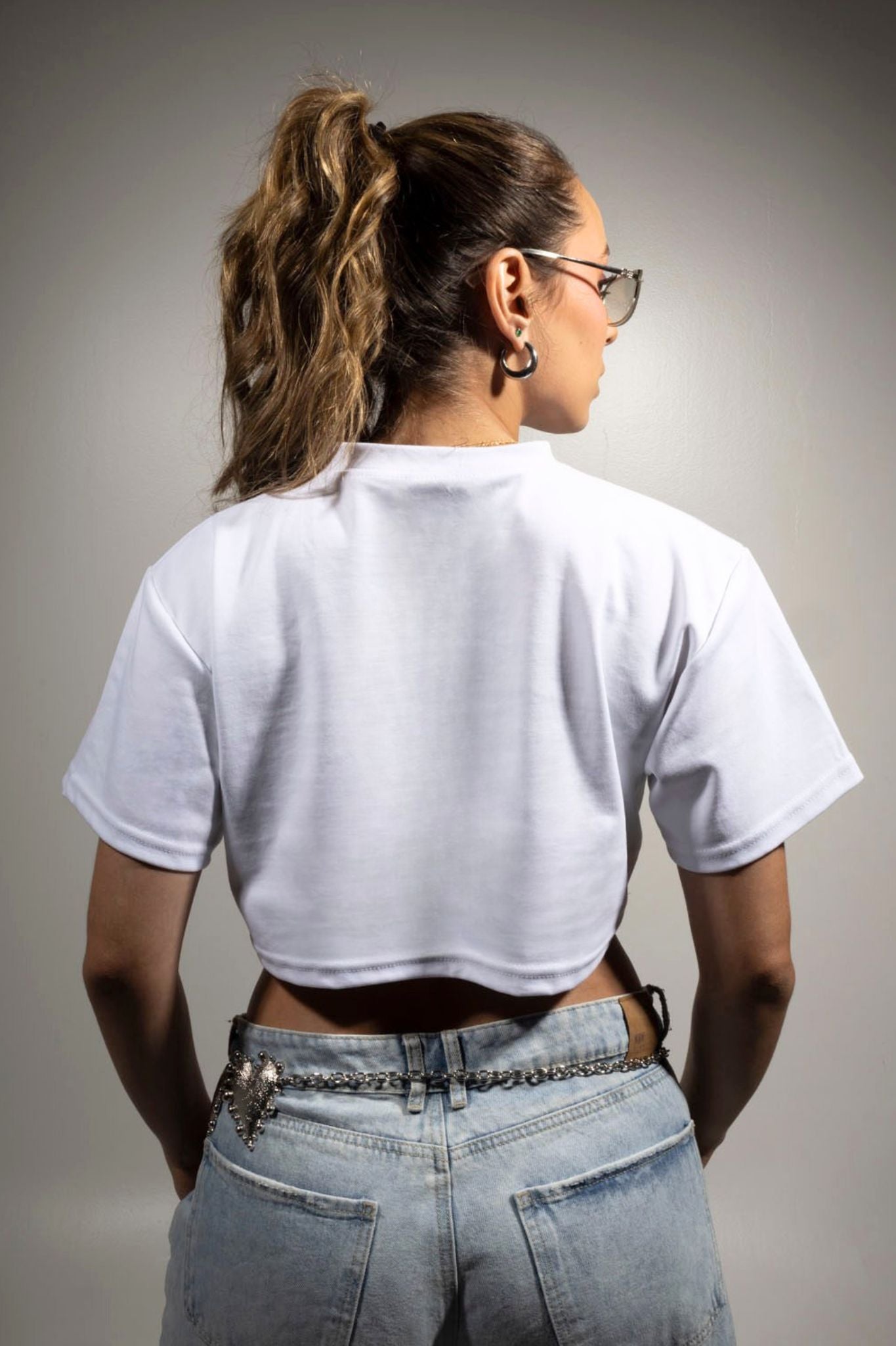 Crop Top Blanco Puro