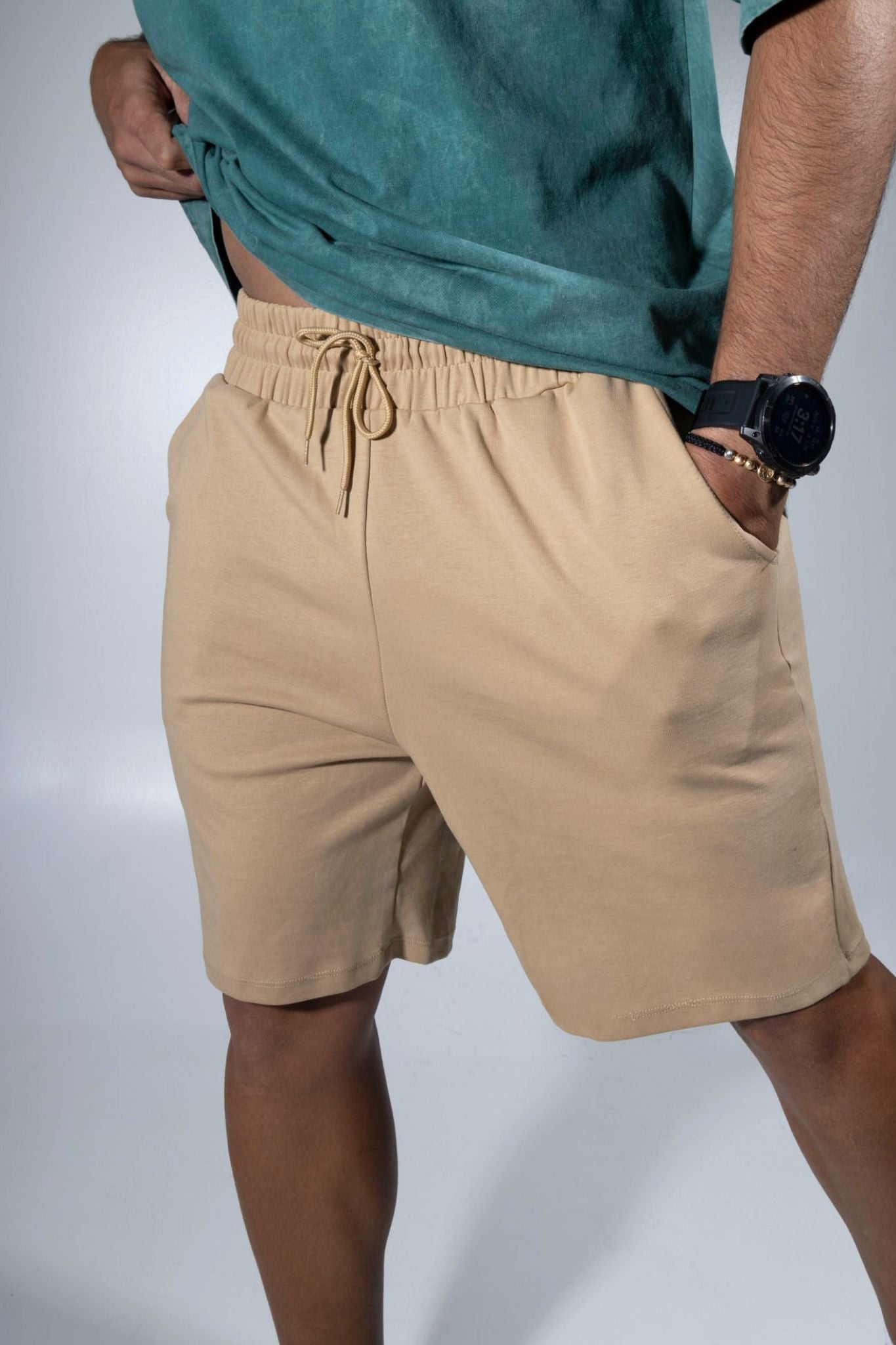 Pantaloneta Qatar Camel