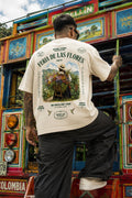 Camiseta Feria de las Flores en Algodón Peruano