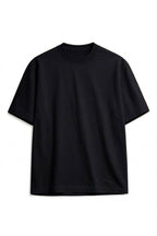 Camiseta Algodón Peruano Semi Oversize Negra