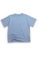 Camiseta Básica Qatar Semi Oversize Azul Celeste