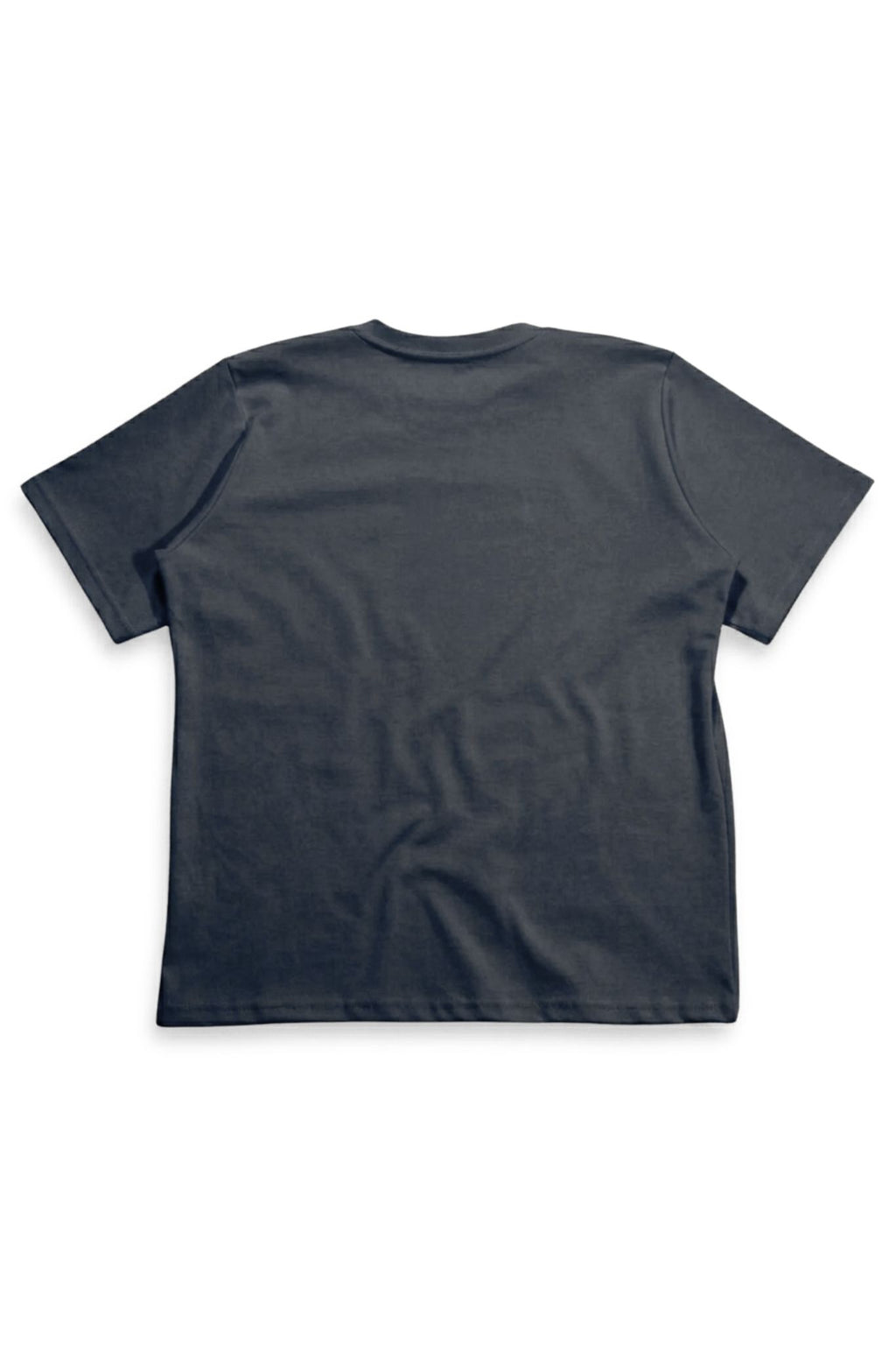 Camiseta Básica Qatar Semi Oversize Azul Oscuro