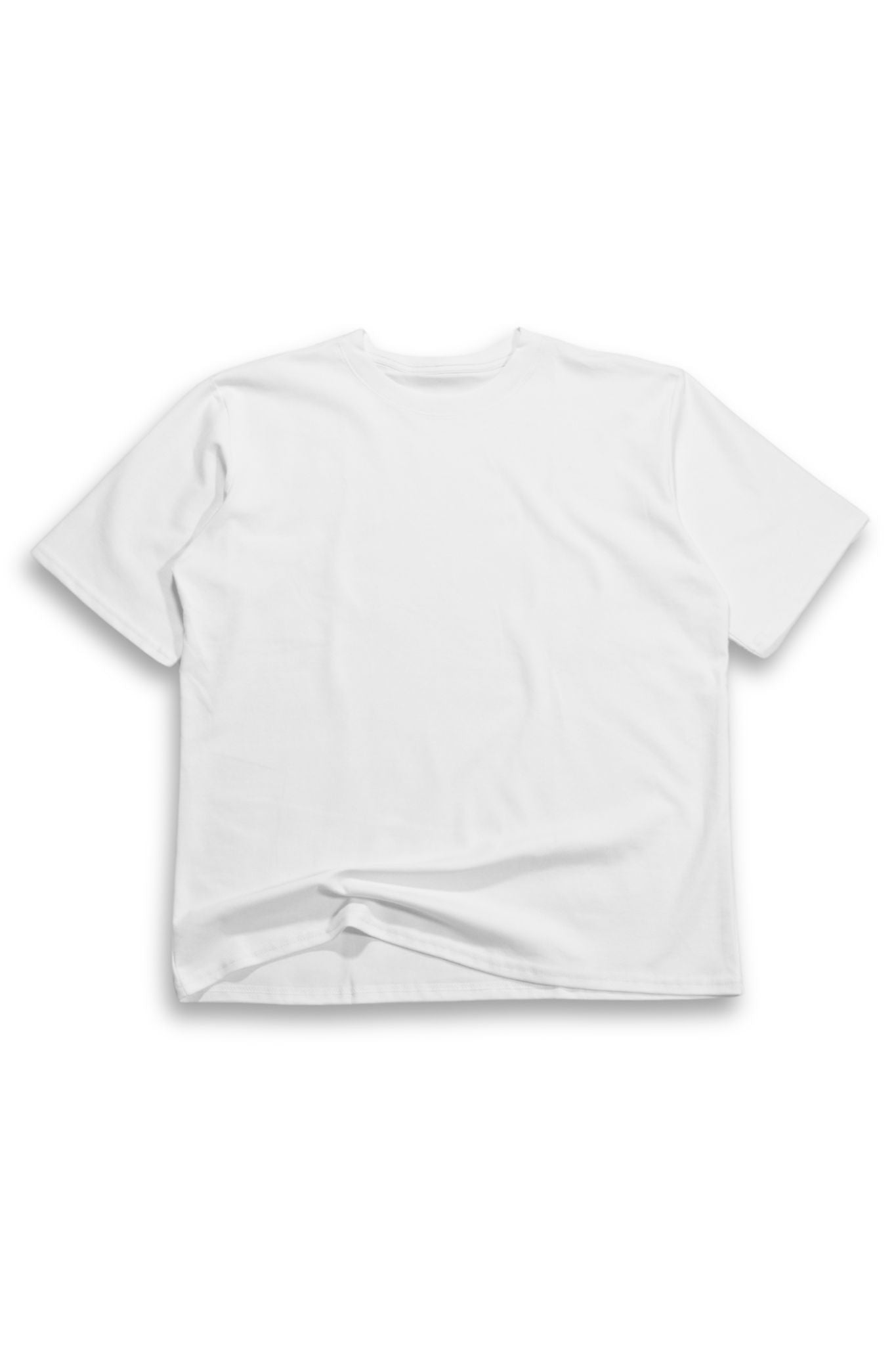 Camiseta Qatar Semi Oversize Blanco