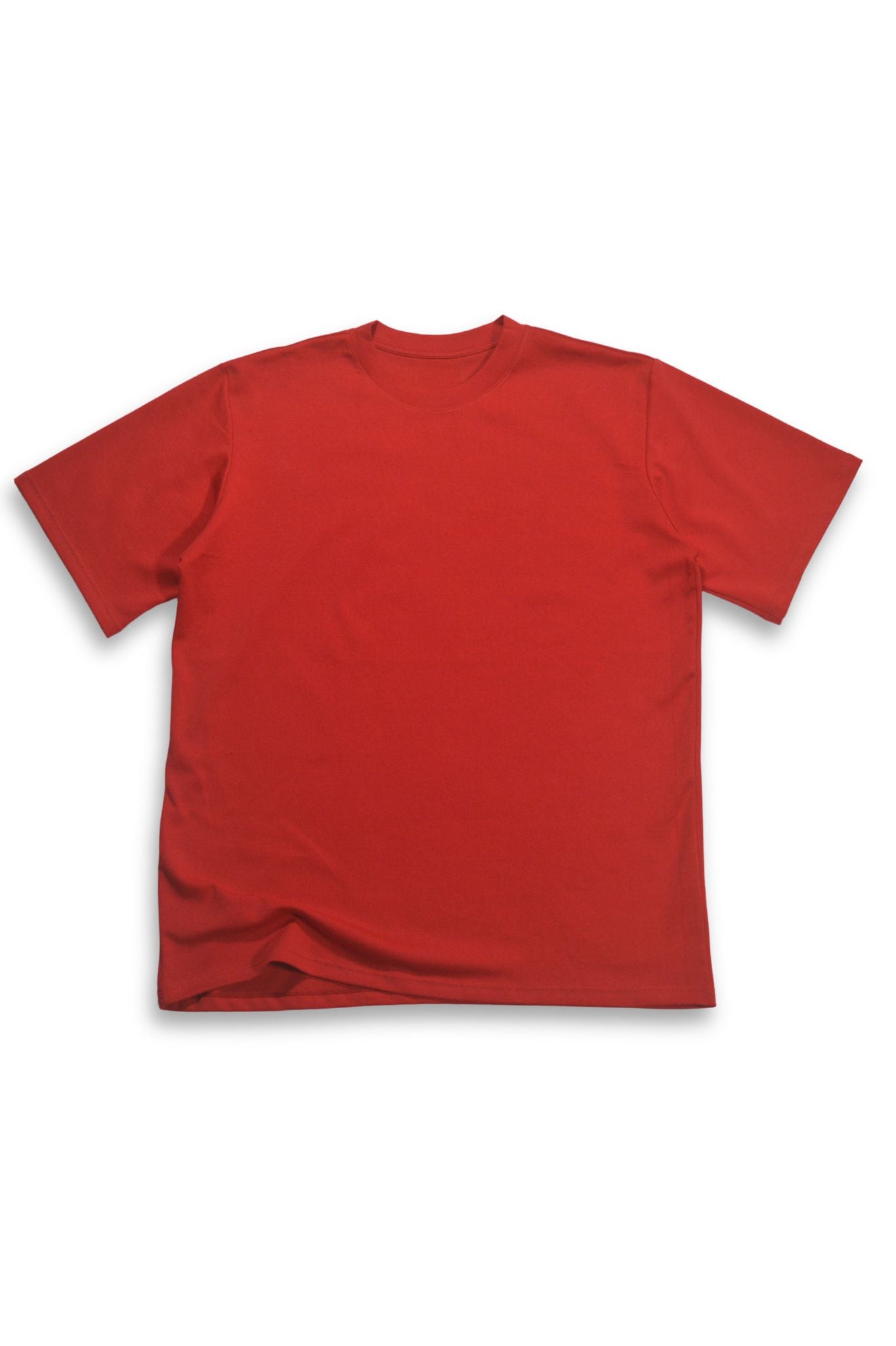 Camiseta Básica Qatar Semi Oversize Rojo