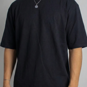 Camisa Negra Qatar Algodón